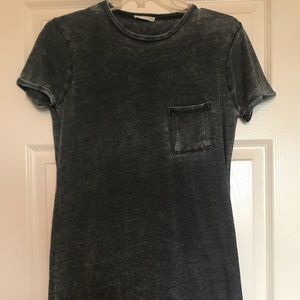 Grey T-shirt Dress